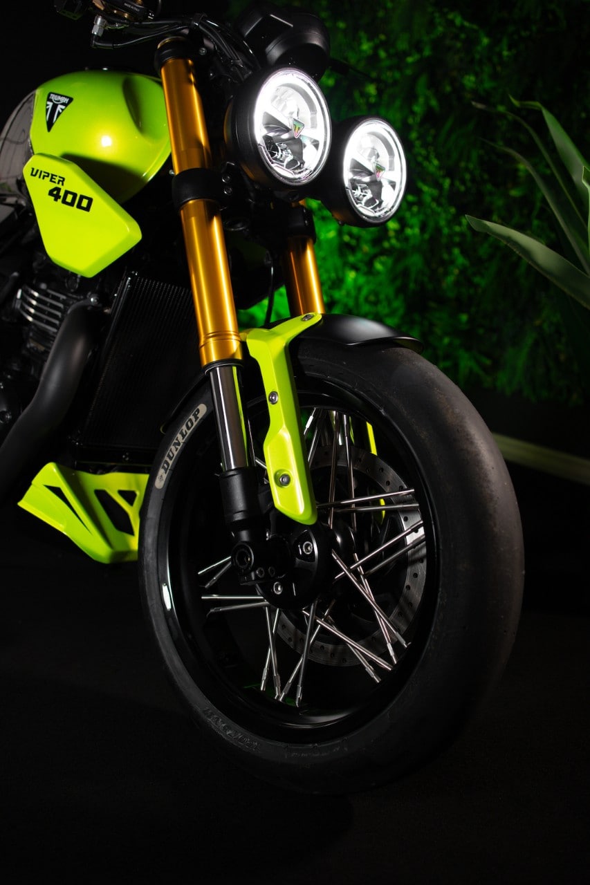 Triumph Viper 400, la special by Noisy Style in anteprima ad EICMA